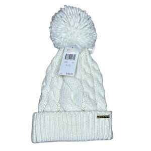 MICHAEL Michael Kors NWT Women's  Cable Knit Cuffed Hat Beanie